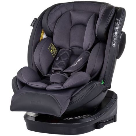 Scaun auto Chipolino Hypnotic I-Size 40-150 cm cu sistem Isofix si sezut rotativ anthracite - imagine 11